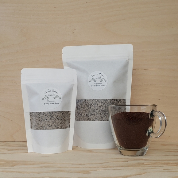 Little Rose Ranch Other - ♦ 150g Espresso Bath Salts, Coffee